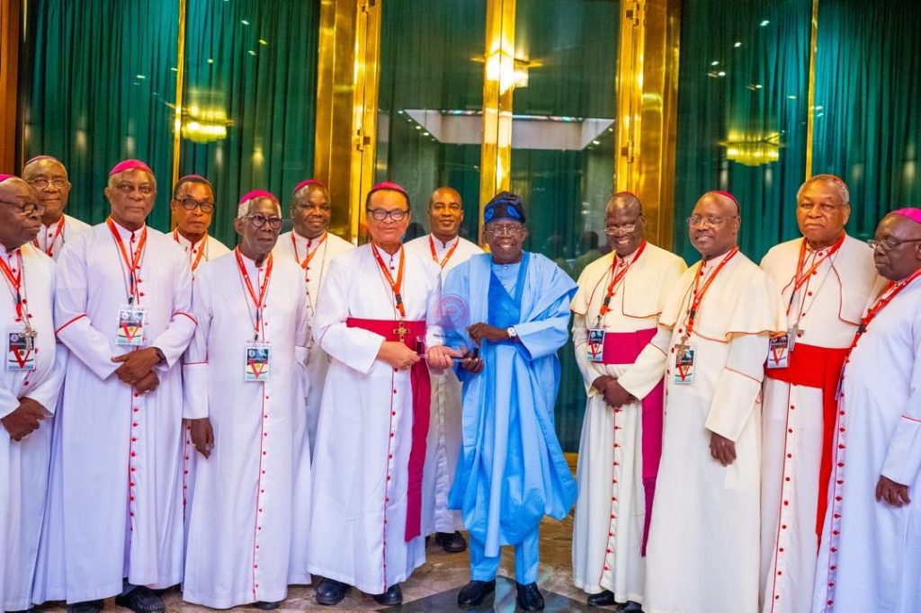 President Tinubu Meets Catholic Bishops, Addresses National Challenges