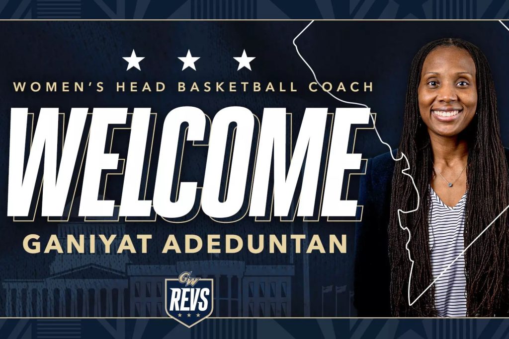 Ganiyat Adeduntan Appointed Head Coach of George Washington University Womenâ€™s Basketball Team