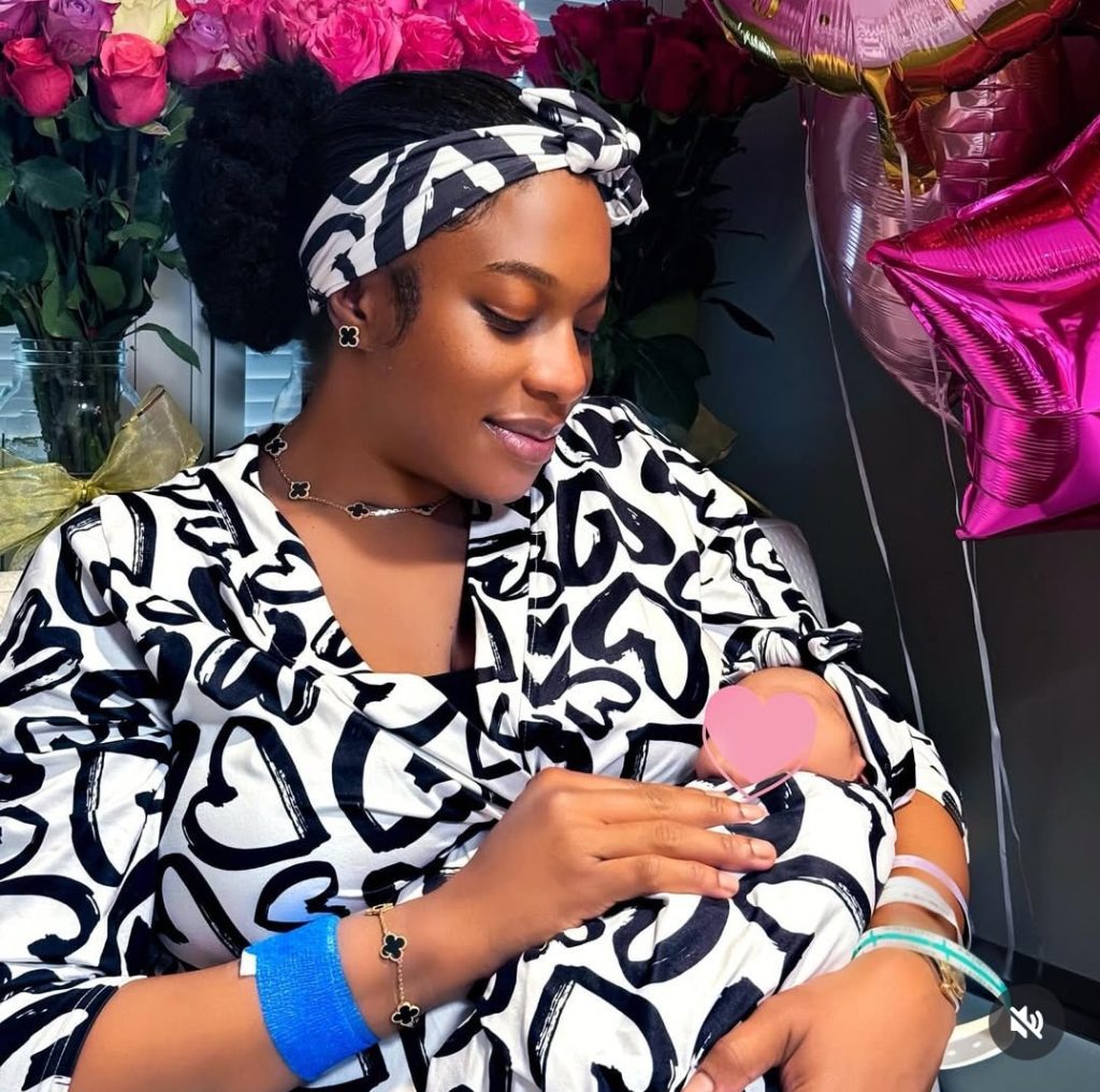 Nollywood Star Chika Ike Welcomes First Child with Mystery Partner frontpage news