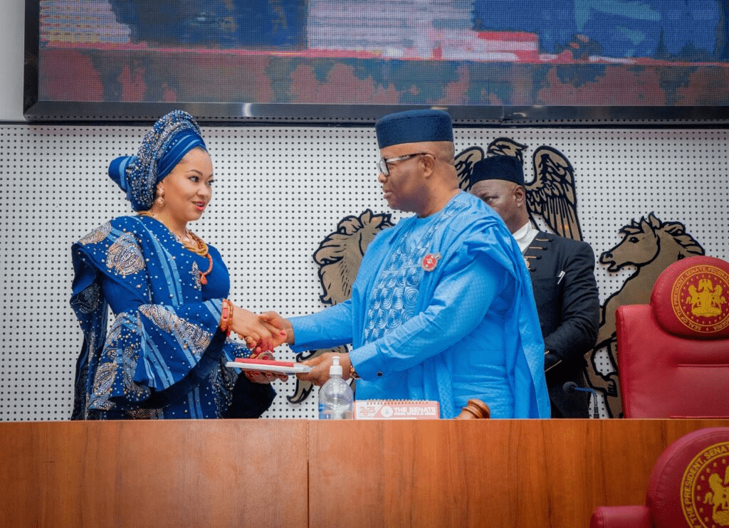 Justice Steps Aside as Akpabio Questions Impartiality in Natasha Akpoti-Uduaghanâ€™s Case