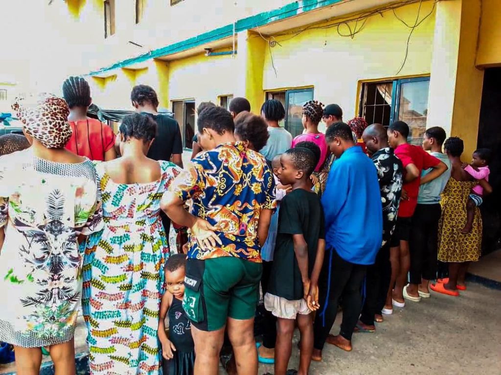 Lagos Police Uncover Baby Factory in Ijegun, Rescue 10 Victims and Arrest Three Suspects